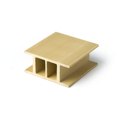 حافة لوحة باب WPC 100 مم × 45 مم جسر السكة الوسطى