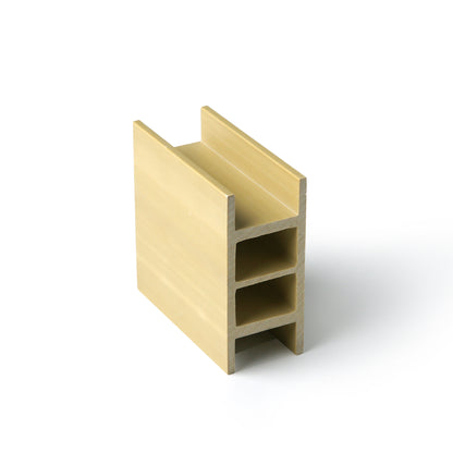 حافة لوحة باب WPC 100 مم × 45 مم جسر السكة الوسطى