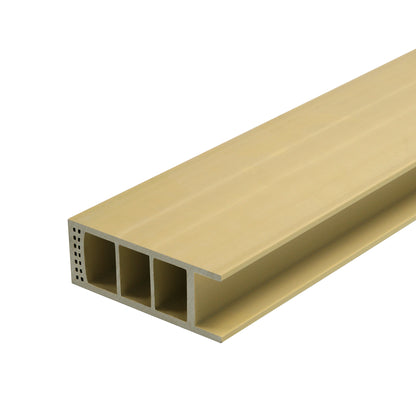 حافة لوحة باب WPC مقاس 120 مم × 45 مم مناسبة للوحة باب مقاس 35 مم